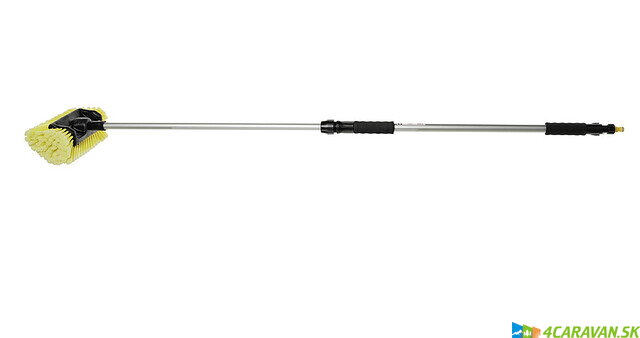 Teleskopická kefa na umývanie karavanu
