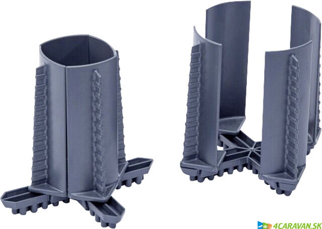 Purvario FLEXXI 100 – držiak na fľaše a poháre, antracitový