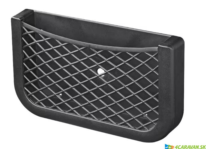 Sieťová odkladacia kapsa s plastovým rámom – 20 × 12 cm