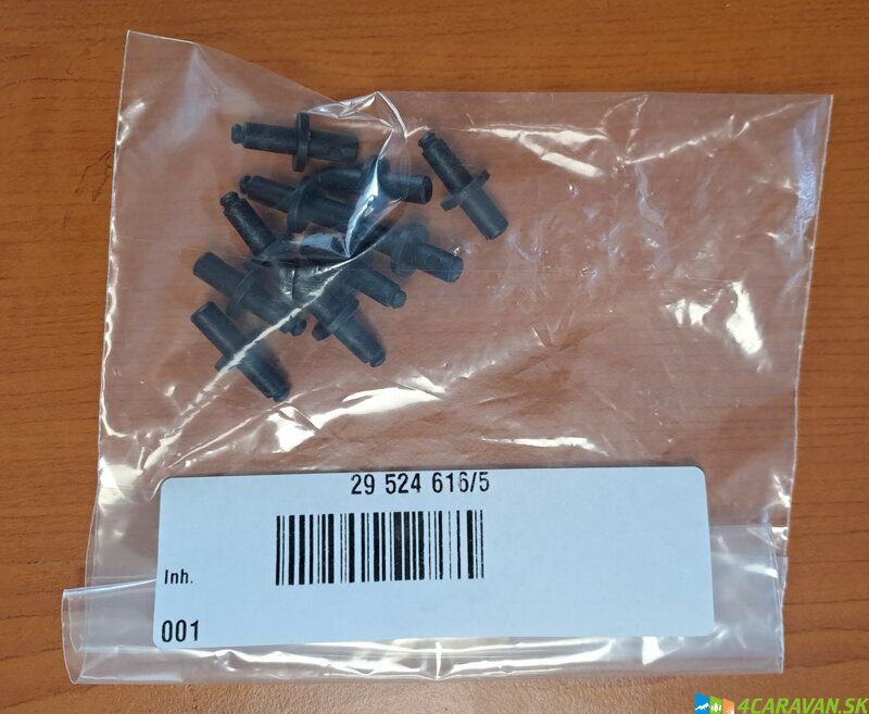 Plastový čap závesu dvierok DOMETIC – náhradný diel pre chladničky série 10