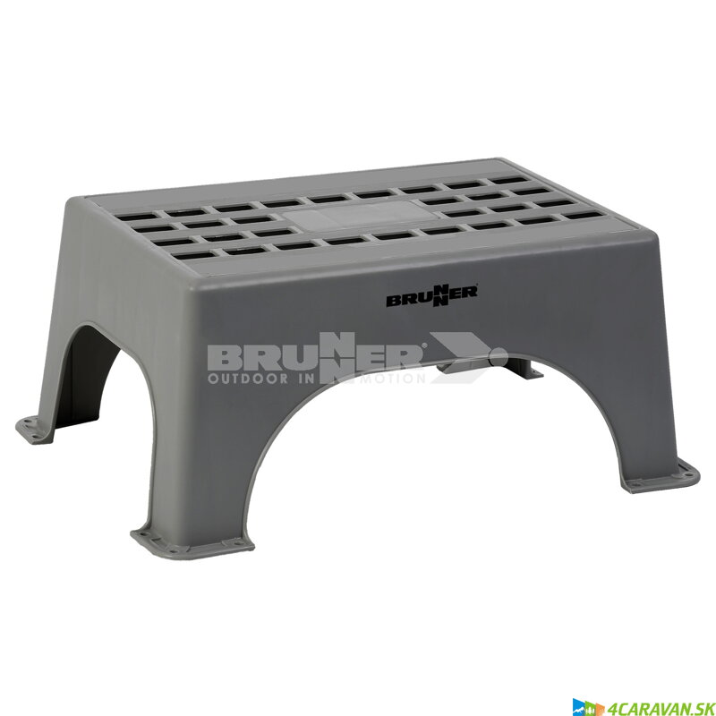Brunner PÓDIUM L – pevný schodík do karavanu s protišmykovým povrchom