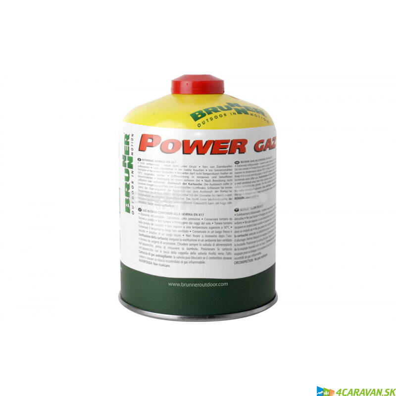 Brunner POWERGAZ 450 – plynová kartuša: