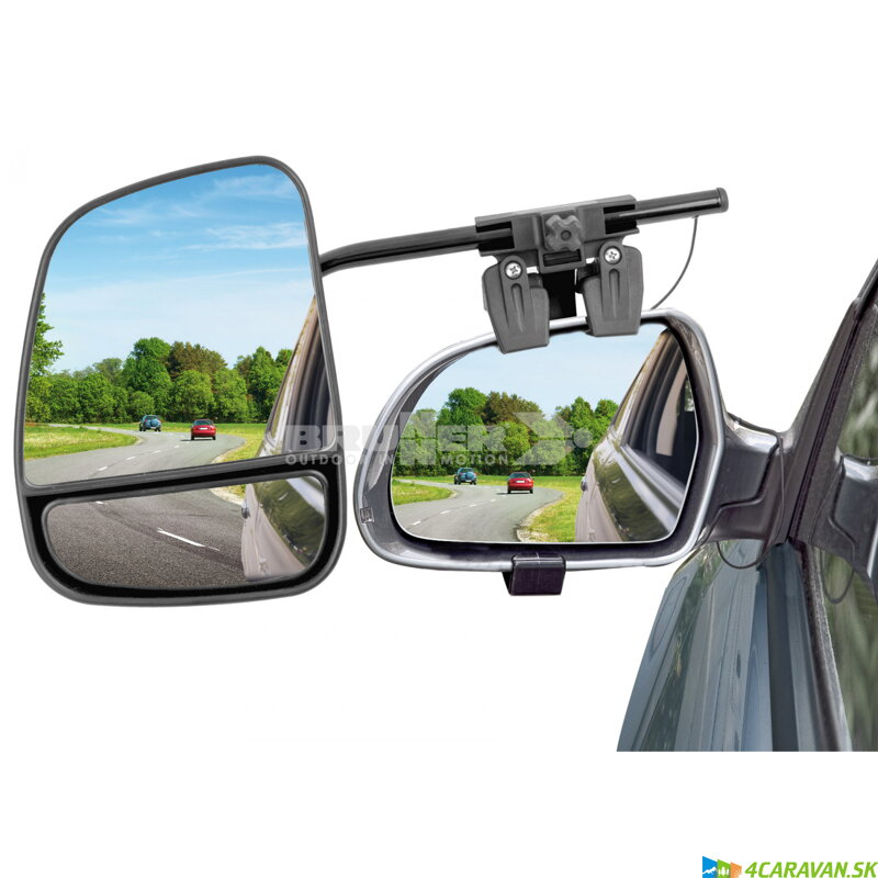Brunner RIDER PRO – prídavné spätné zrkadlá / pár