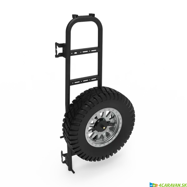 Držiak rezervy a rebrík na zadné dvere Ford Transit