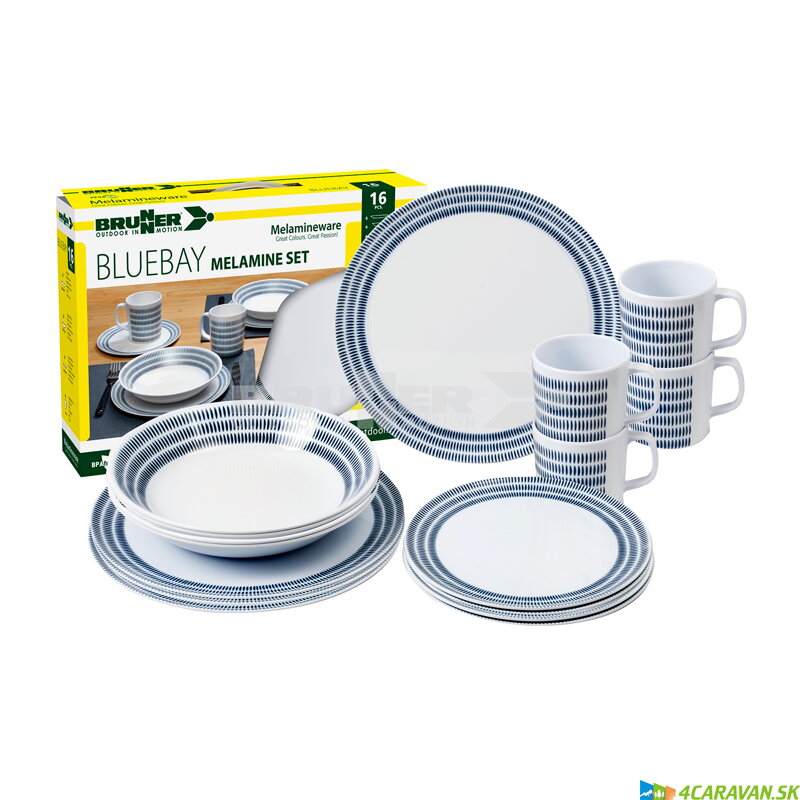 Brunner SET BLUEBAY – 16-dielna sada riadu