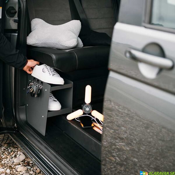 BusBoxx ShoeBOXX  DIY – regál na topánky pre VW T5/T6/T6.1