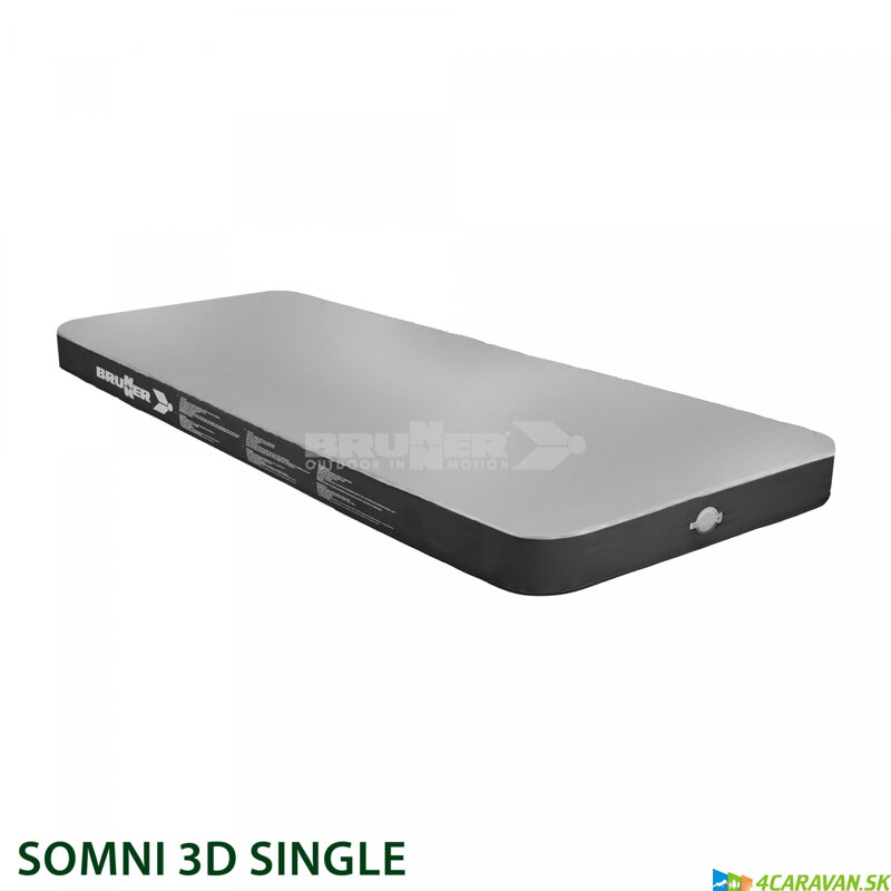 Brunner Somni 3D Single – Samonafukovací matrac pre karavan a kempovanie