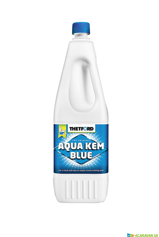 Thetford Aqua Kem Blue 2L – silná sanitárna kvapalina pre chemické WC