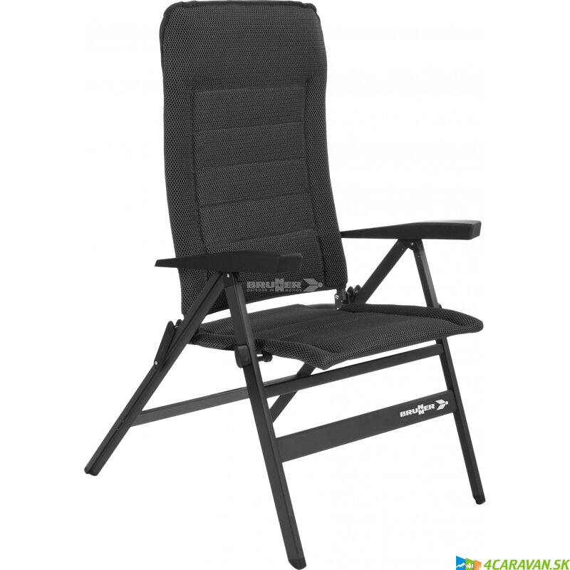 Brunner Travelounger – polohovateľná stolička s vysokým operadlom