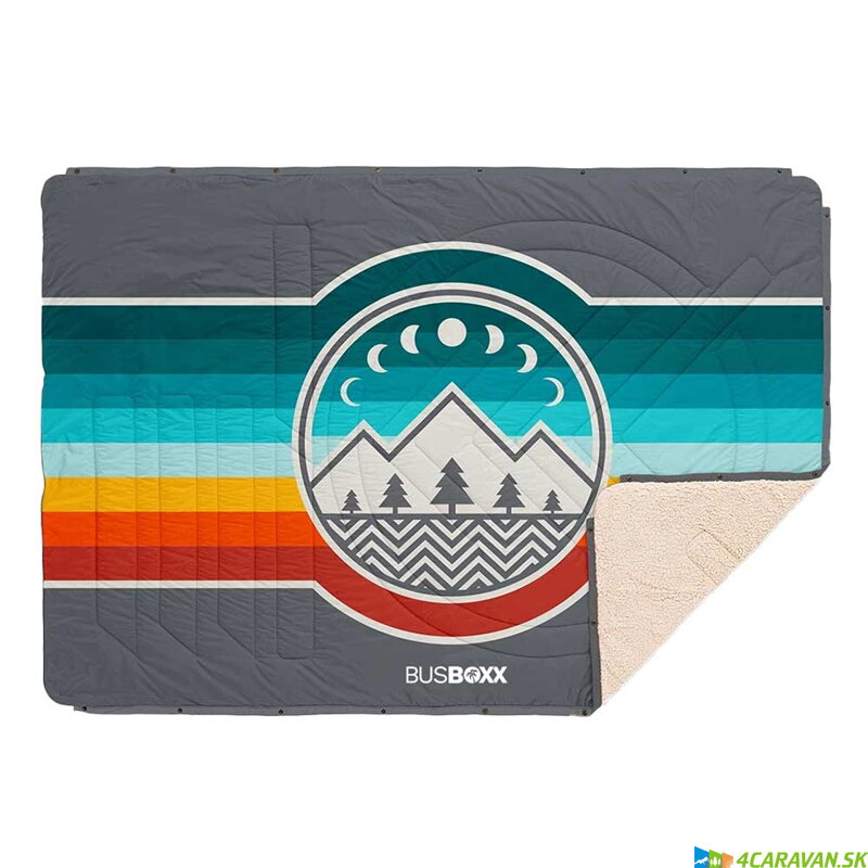 VOITED x BUS-BOXX Camp Vibes – 4v1 outdoorová deka VOITED x BUS-BOXX Camp Vibes – 4v1 outdoorová deka