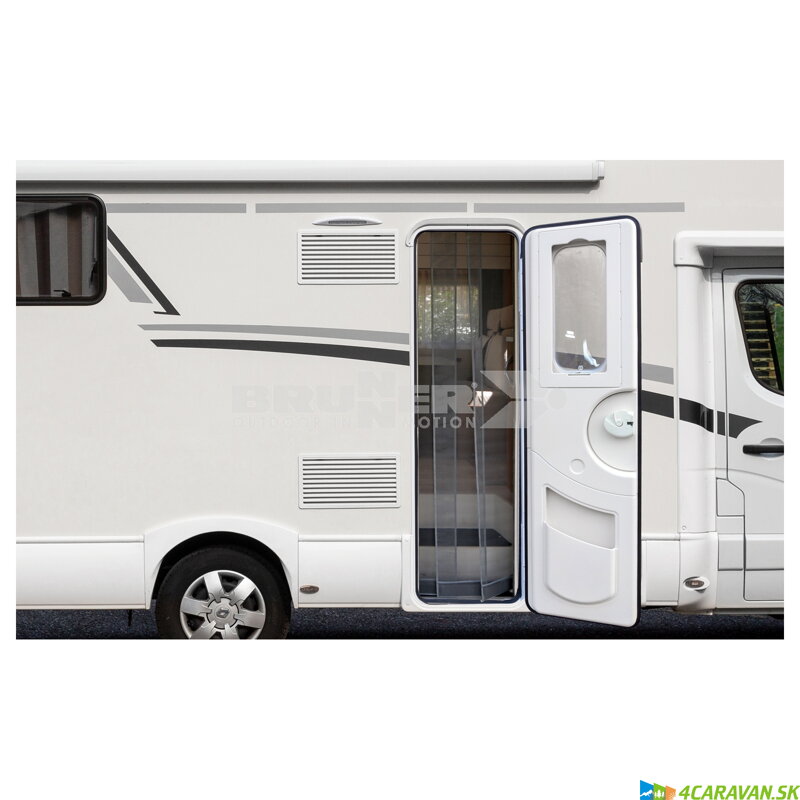 Brunner ZANZIBAR S – moskytiérový záves na dvere, 56 × 185 cm