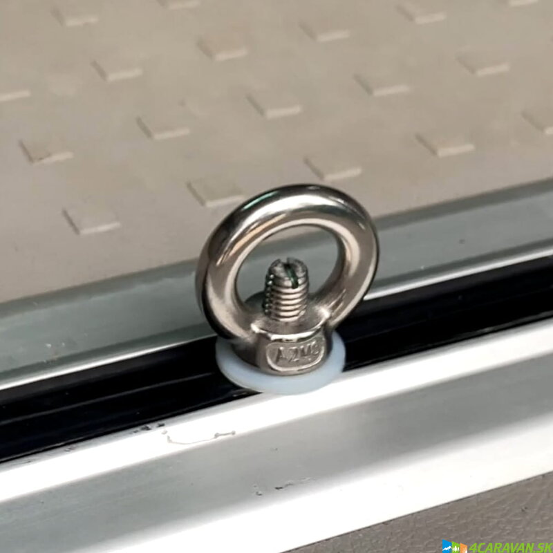 BusBoxx  upevňovacie očká do sedadlovej lišty 4ks pre VW T5/T6/T6.1 