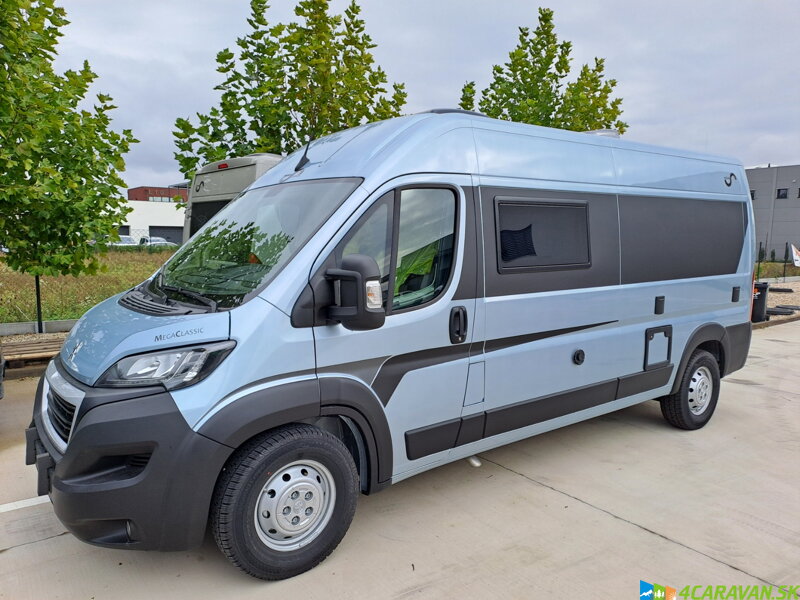 MEGAMOBIL MEGA CLASSIC 600 – Kompaktný komfort pre každodenné aj dovolenkové cestovanie